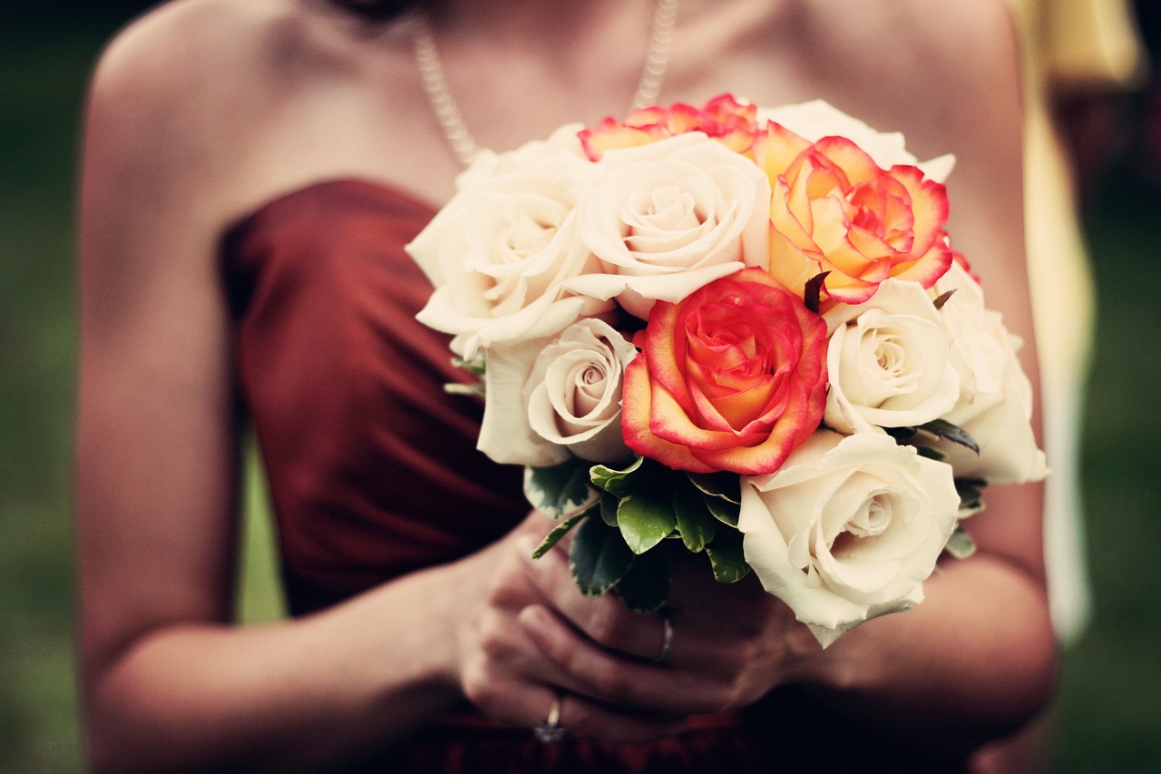 DIY Silk Flower Wedding Bouquet